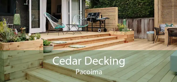 Cedar Decking Pacoima