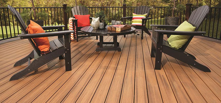 Black TREX Decking in Pacoima, CA