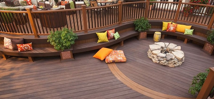 Gray TREX Decking in Pacoima, CA