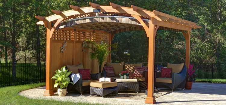 Modern Wood Pergola Installation in Pacoima, CA